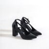 Black Ankle Strap Women Shoes RA-8030