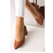 Brown Low Heels Casual Shoes for Women RA-162