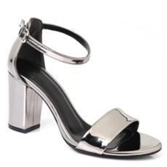 Platinum Chunky Heel Dress Shoes for Women MA-030