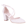 White Wedding Shoes Bride RA-803