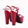 Red Wedding Platform Shoes for Bride RA-027