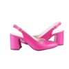 Fushcia Ankle Strap Heels for Women MA-028