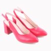 Red Ankle Strap Heels for Women MA-028