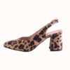 Leopard Ankle Strap Heels for Women MA-028