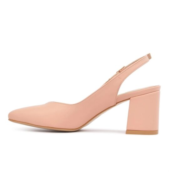 Pink Ankle Strap Heels for Women MA-028