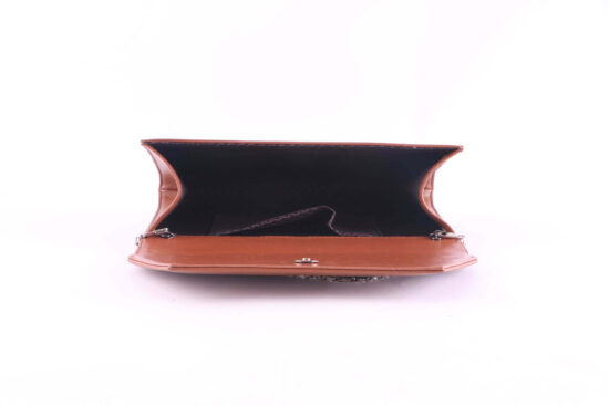 Brown Thick Heel Match Bag and Shoes RC-023