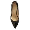 Black Shiny Stiletto High Heel Shoes for Women Ma-021