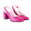 Fushcia Ankle Strap Heels for Women MA-028