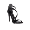 Black Ankle Strap Dress Shoes for Women RA-802