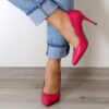 Fushcia Stiletto High Heel Shoes for Women Ma-021