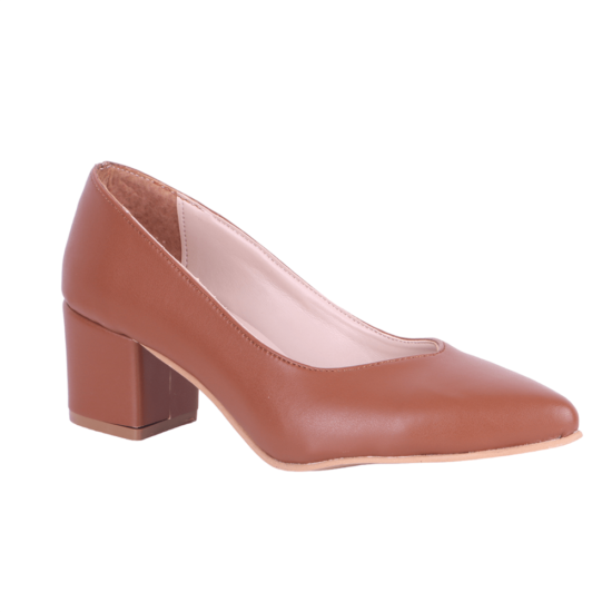 Brown Low Heels Casual Shoes for Women RA-162