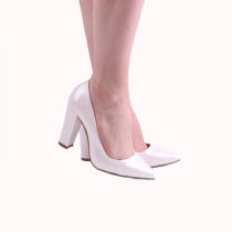 Pearl Chunky Heel Shoes for Women MA-023