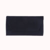 Black Suede Platform Heel Match Bag and Shoes RC-027