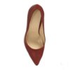 Burgundy Stiletto High Heel Shoes for Women Ma-021