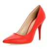 Pomegranate Stiletto High Heel Shoes for Women Ma-021