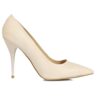 White Stiletto High Heel Shoes for Women Ma-021