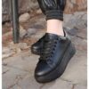 Black Women Sneakers Casual Shoes for Women AL-012