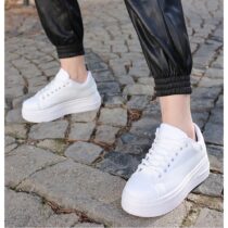 White Women Sneakers Casual Shoes for Women AL-012