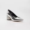 Silver Low Heels Wedding Shoes for Women MA-048