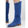 Blue Cowgirl Boots for Women RA-8011