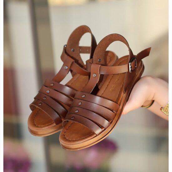 Brown Summer Sandals for Ladies AL-43