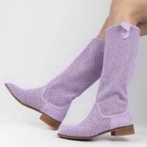 Lilac Cowgirl Boots for Women RA-8011