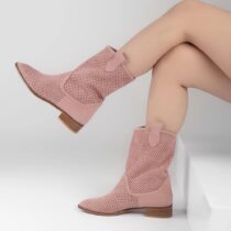 Pink Cowboy Boots for Women RA-8010
