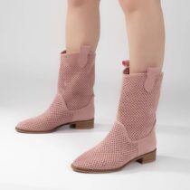 Pink Cowboy Boots for Women RA-8010