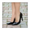 Black Stiletto High Heel Shoes for Women MA-021