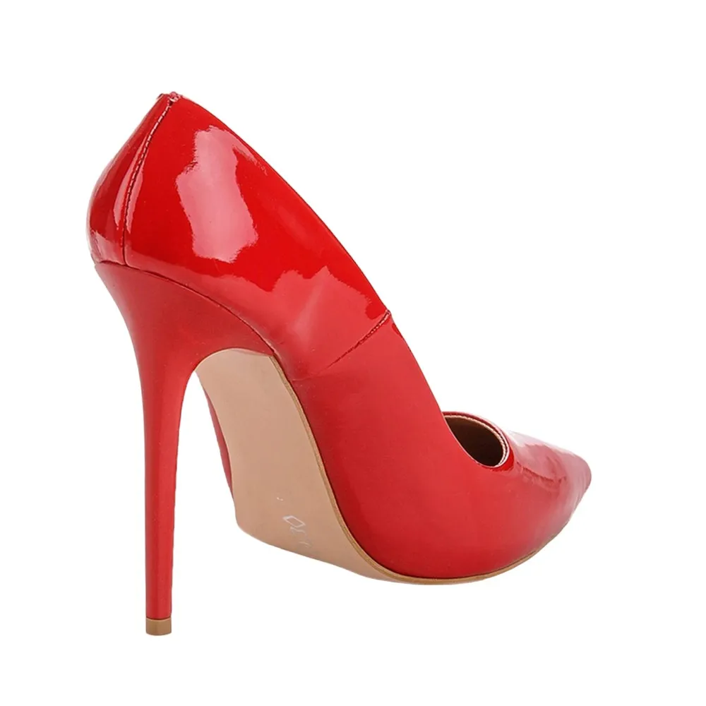 Red Stiletto High Heel Shoes for Women MA-021