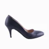 Navy Blue Low Heel Pumps for Women MA-017