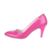 Fushcia Low Heel Pumps for Women MA-017