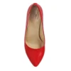 Red Low Heel Pumps for Women MA-017