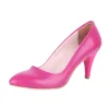 Fushcia Low Heel Pumps for Women MA-017