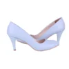 Baby Blue Low Heel Pumps for Women MA-017