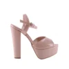 Beige Platform High Heel Shoes for Women MA-027