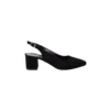 Black Thick Heel Ankle Strap Dress Shoes MA-028