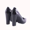 Black Block Heel Pumps for Women MA-023
