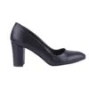 Black Low Heel Shoes for Women MA-024