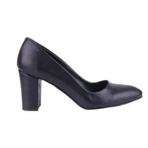 Black Low Heel Shoes for Women MA-024