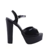 Black Platform High Heel Shoes for Women