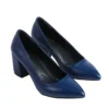 Blue Low Heel Shoes for Women MA-024