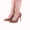 Brown Stiletto Pumps Heels MA-021