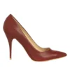 Burgundy Stiletto Pumps Heels MA-021