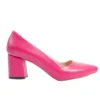 Fushcia Low Heel Shoes for Women MA-024
