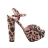 Leopard Platform Wedding Evening Shoes MA-027