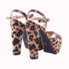 Leopard Platform Wedding Evening Shoes MA-027
