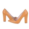 Mustard Chunky Heels for Women MA-023