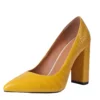 Mustard Crocodile Shoes for Women MA-023