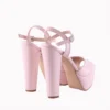 Pink Platform High Heel Shoes for Women MA-027